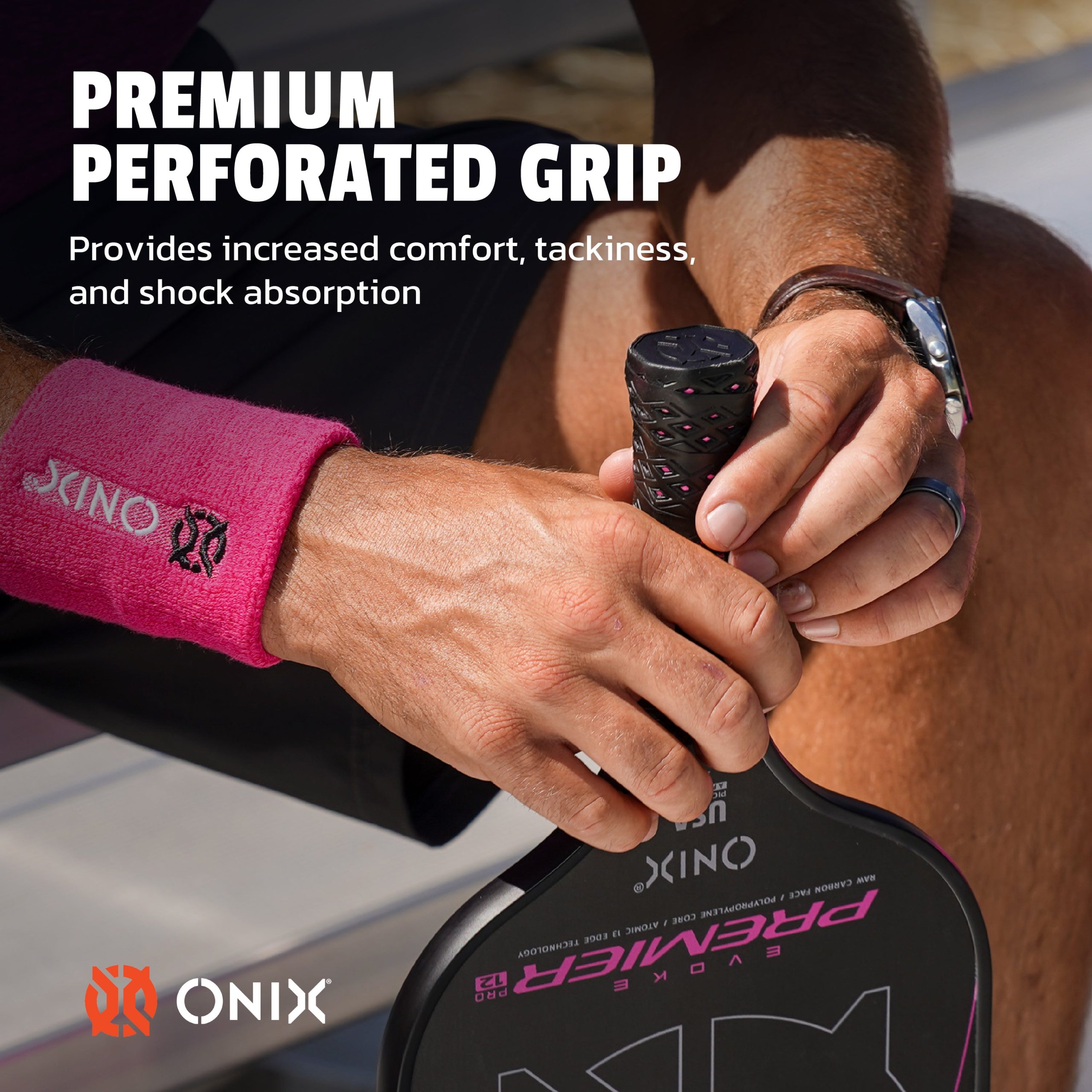 Evoke Premier Raw Carbon Pickleball Paddle - Image 6