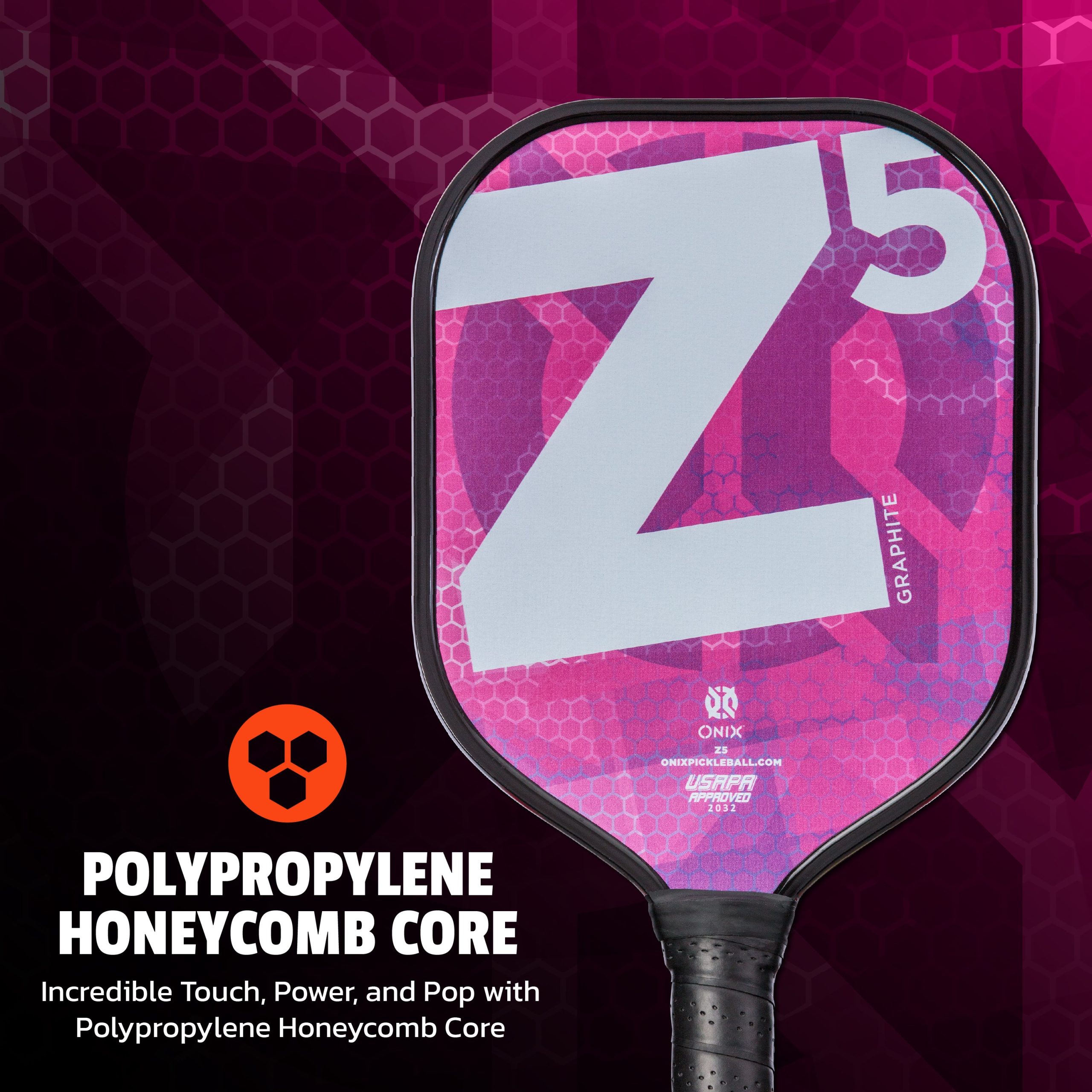 Z5 Mod Series Graphite Pickleball Paddle - Image 2