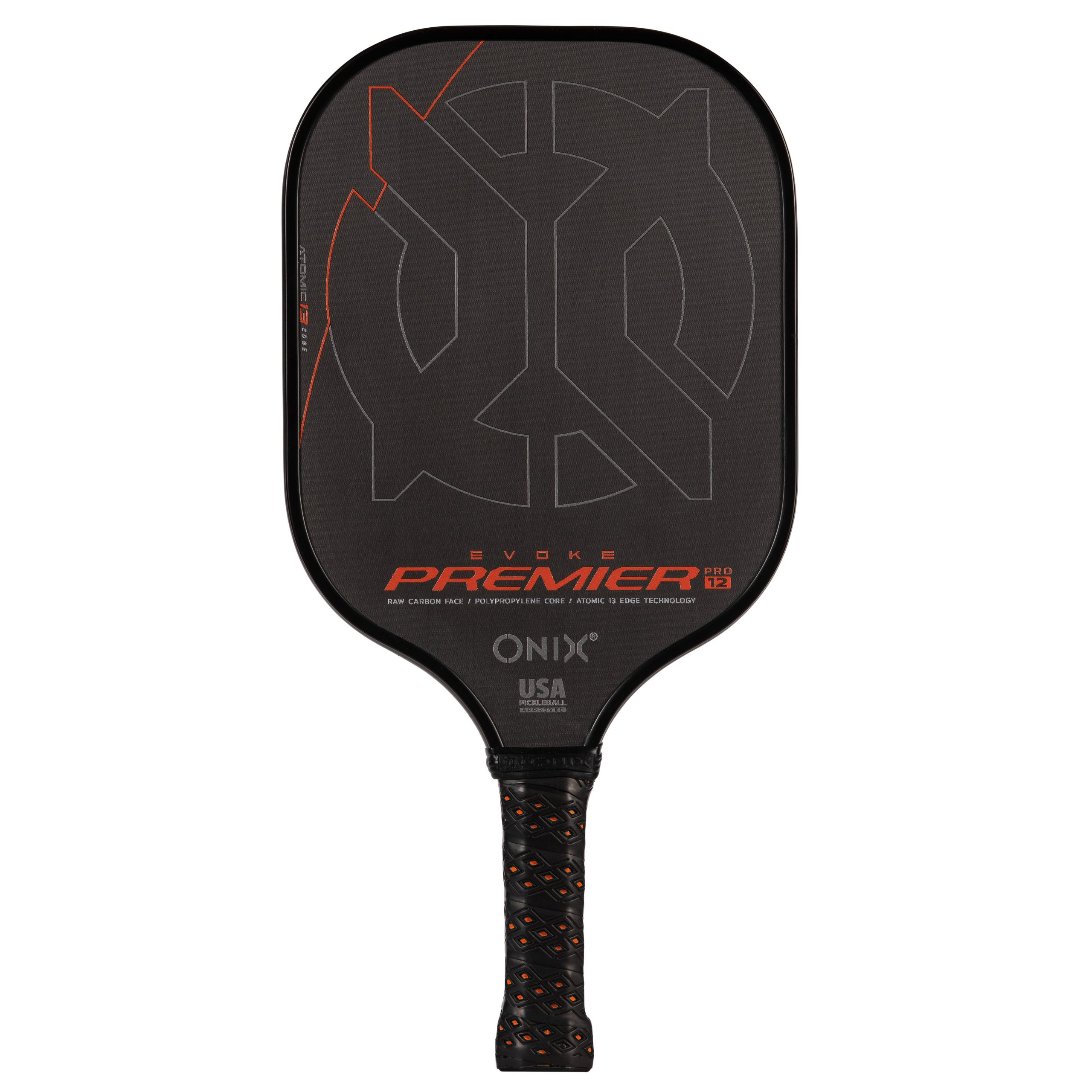 Evoke Premier Raw Carbon Pickleball Paddle - Image 29